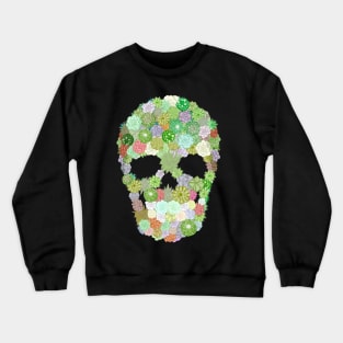 Succulent Skull Crewneck Sweatshirt